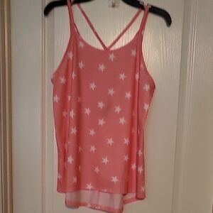 YOINS Asymmetrical Pink Camisole Top